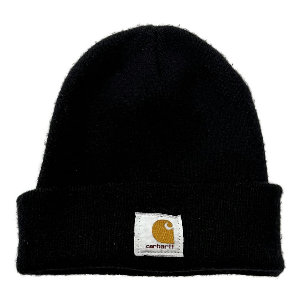 Carhartt Navy Blue A18-NVY Knit Cuffed Beanie Hat Watch Classic Acrylic USA Made